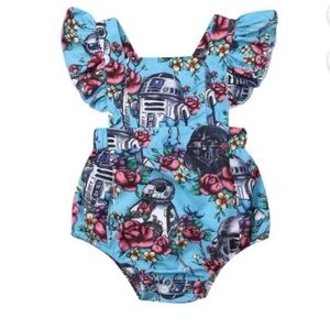 Star Warz Baby Bubble Romper 3-6 Months